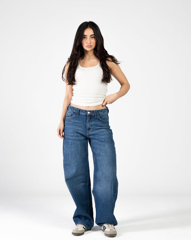 The baggy blue Hover Image