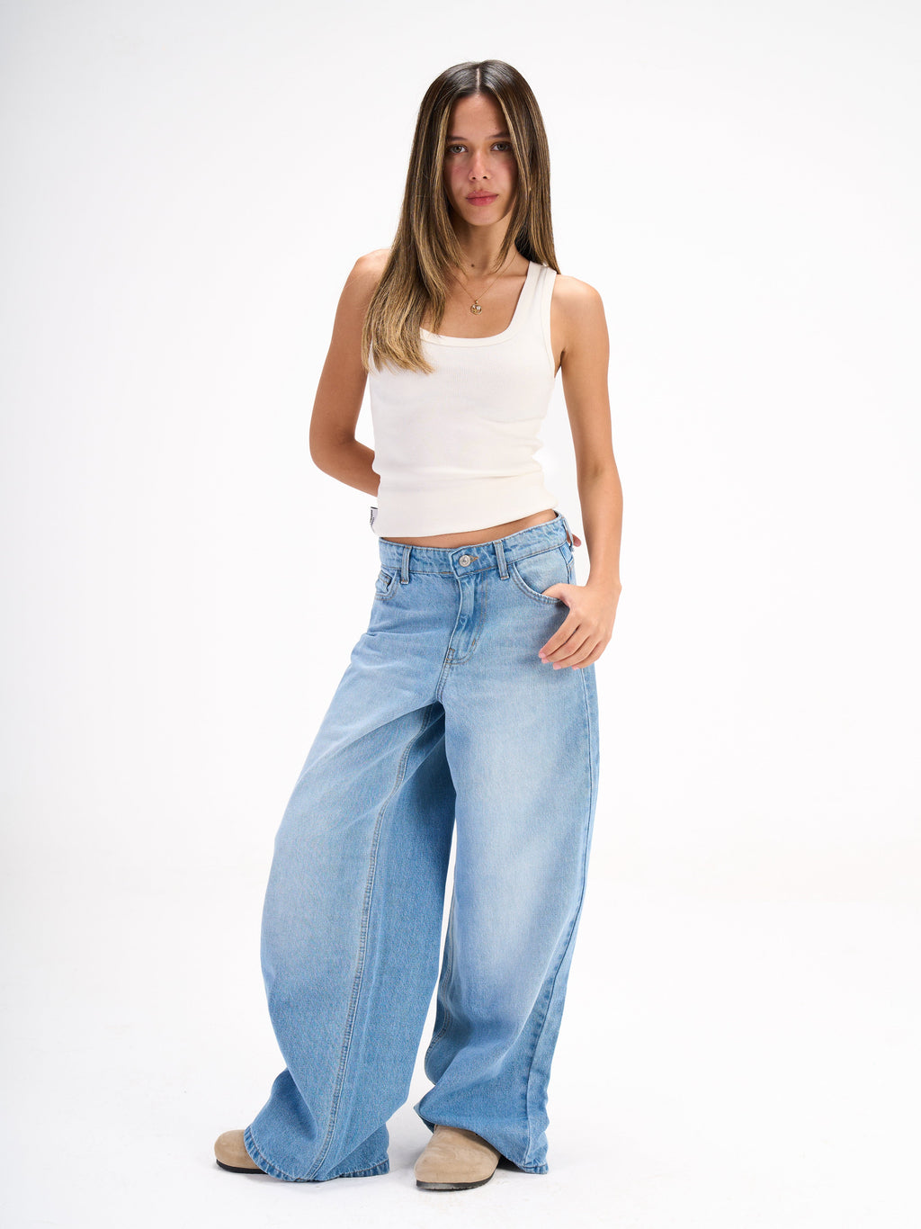 The wide leg