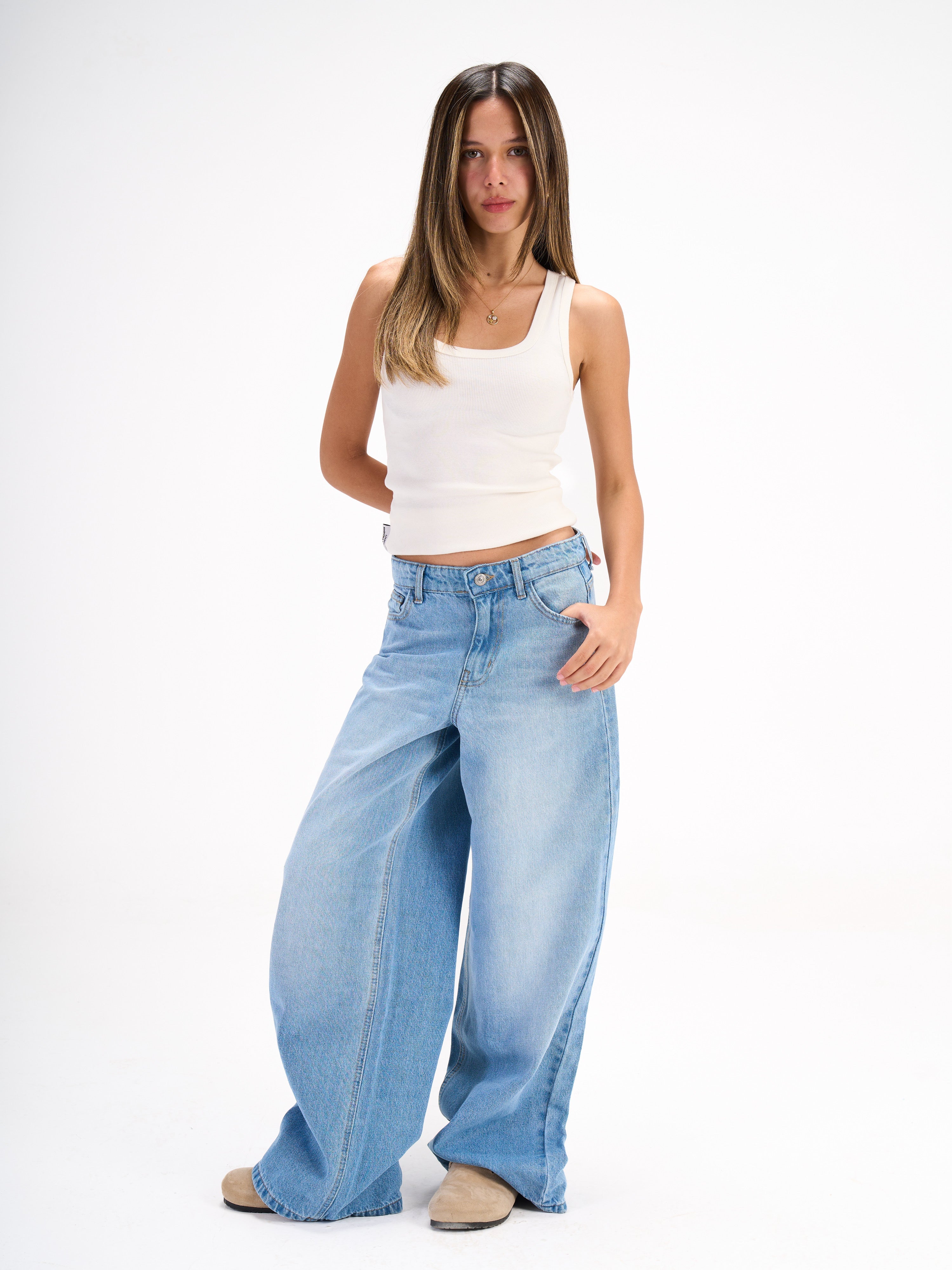 The wide leg