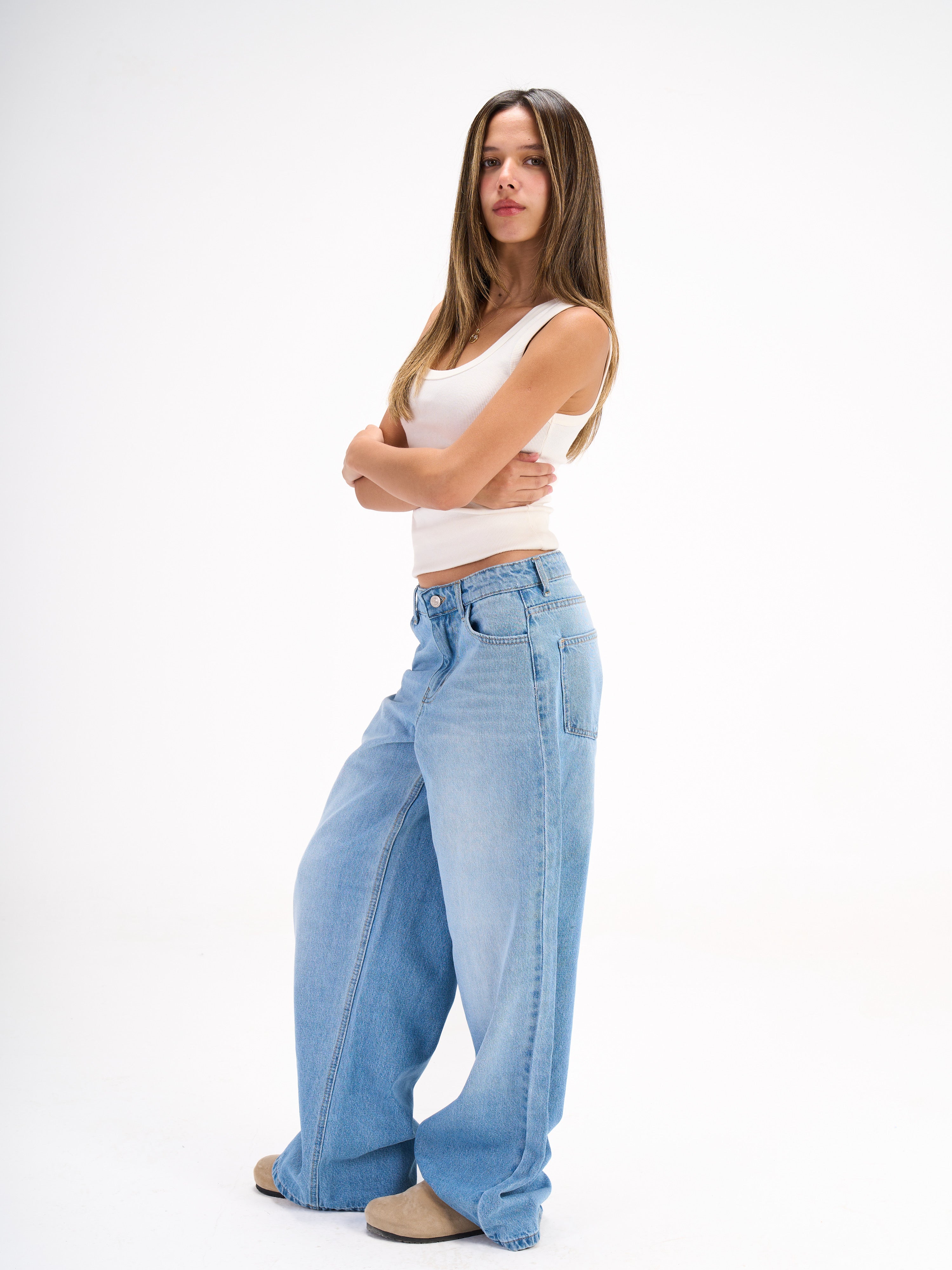 The wide leg