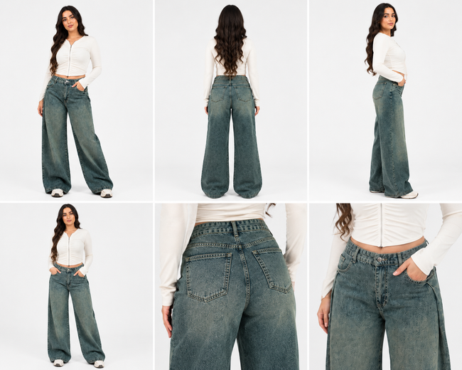 Wide Leg Vintage Main Image