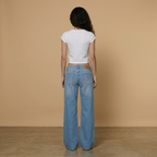 Wide denim